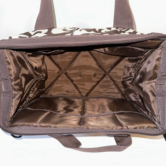 Reisenthel Allrounder M Travel Weekender Baroque Taupe Framed-Top Bag Carry-On - Picture 3 of 11